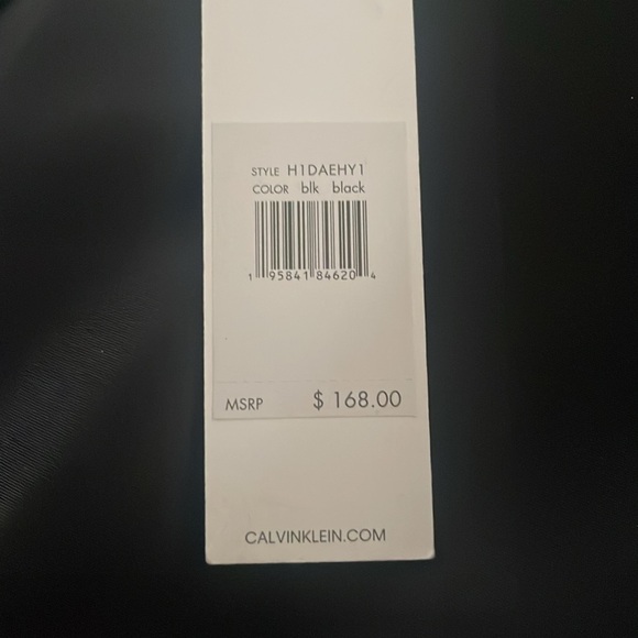 CK drawstring bucket bag. Plastic still on the hardware. And smells great. - Picture 3 of 6